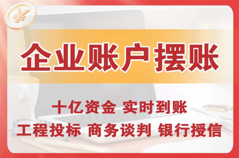 阜沙企业账户摆账